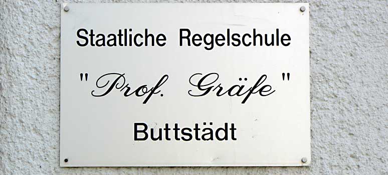 Regelschule Buttstädt - Prof. Gräfe